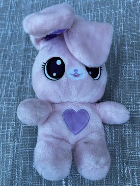 pink IMC Toys PeekaPets Peek-a-Boo Bunny plush